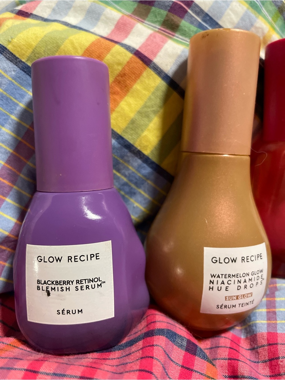 7 Glow Recipe watermelon toner plum Pomegranate Serum moisturizer face set - Picture 3 of 7